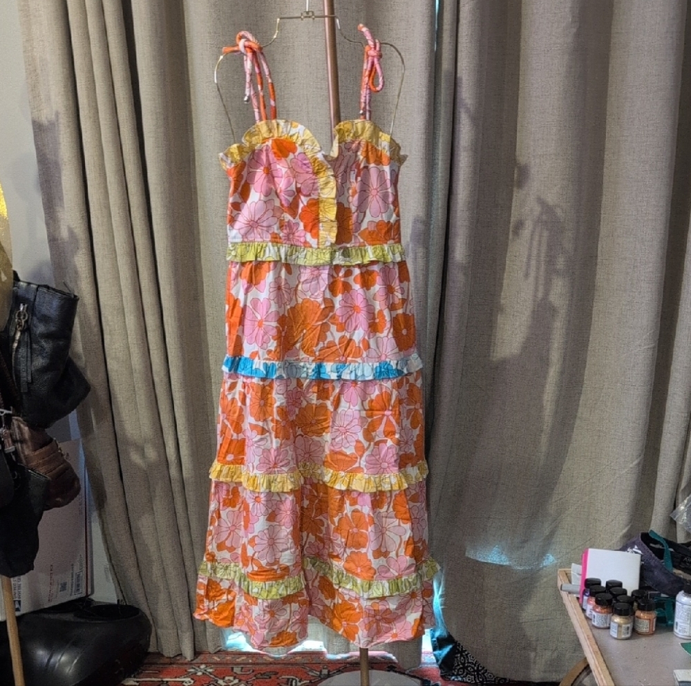 CeliaB Multicolor Floral Dress